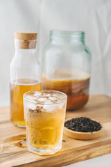 Homemade kombucha