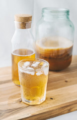 Homemade kombucha