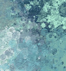 Abstract painting on canvas. Hand made art. Colorful texture. Modern artwork. Strokes of fat paint. Brushstrokes. Contemporary art. Artistic background image.