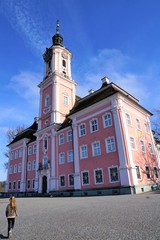 Fototapeta premium Kirche auf der Halbinsel Birnau am Bodensee