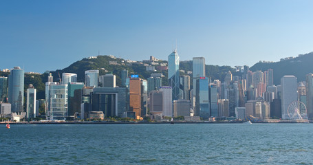 Hong Kong urban city