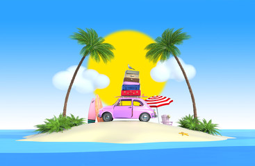 Finally we got the summer, I leave for the beach holidays 