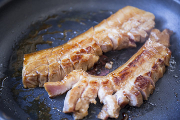 Korean food is called dwaeji yangnyeom galbi