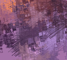 Abstract painting on canvas. Hand made art. Colorful texture. Modern artwork. Strokes of fat paint. Brushstrokes. Contemporary art. Artistic background image.