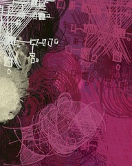 Abstract painting on canvas. Hand made art. Colorful texture. Modern artwork. Strokes of fat paint. Brushstrokes. Contemporary art. Artistic background image.