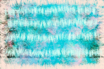 grunge  blue and brown  frame and border abstract background