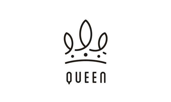 Crown Queen King Prince Princess  Royal logo design inspiration