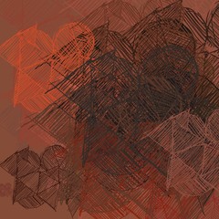 Abstract painting on canvas. Hand made art. Colorful texture. Modern artwork. Strokes of fat paint. Brushstrokes. Contemporary art. Artistic background image.