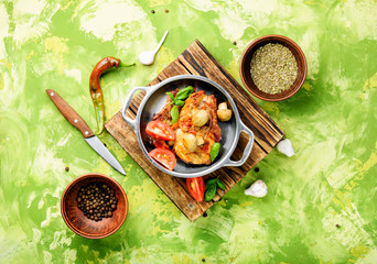 Grilled fillet steak