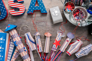 July 4th paper craft