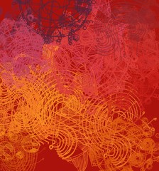 Abstract painting on canvas. Hand made art. Colorful texture. Modern artwork. Strokes of fat paint. Brushstrokes. Contemporary art. Artistic background image.