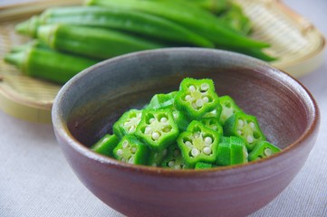 オクラ　okra