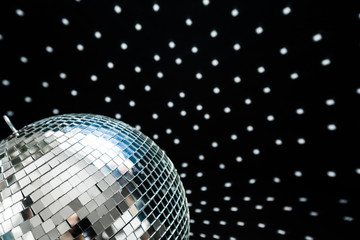 A Mirror disco ball