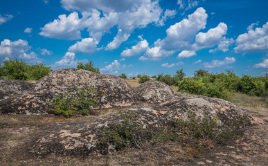 Arbuzinka Rocks in the Actovo canyon, Ukraine