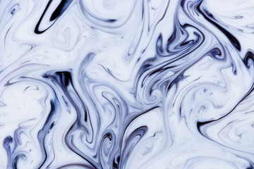 Dark blue and white unique marble abstract background