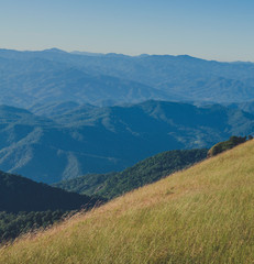 sunrise in the mountain