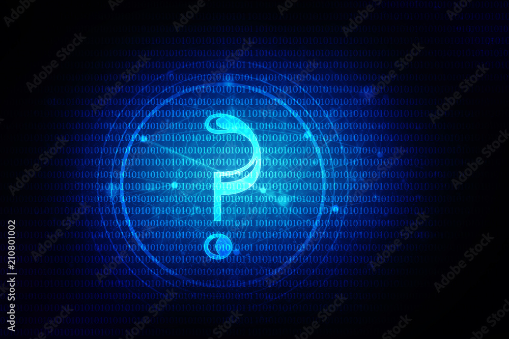 Poster 2d rendering question mark concept