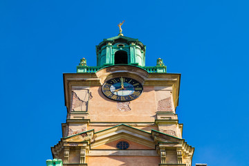 Storkyrkan clock tower