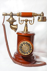 telephone, ancient thing, handset, collection, antique thing