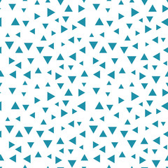 Memphis stijl driehoek naadloos patroon