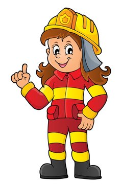 Firefighter woman image 1