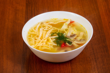 Soup Ramen with chicken