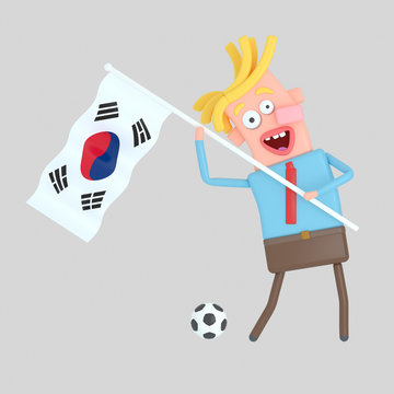 Man holding a flag of Korea.

Isolate. Easy automatic vectorization. Easy background remove. Easy color change. Easy combine. 4000x4000 - 300DPI For custom illustration contact me.