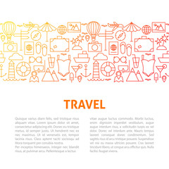 Travel Line Design Template