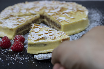 Schwedische Mandeltorte