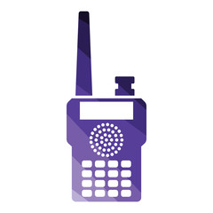 Obraz premium Portable radio icon