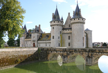 Fototapeta na wymiar Château de Sully-sur-Loire 2