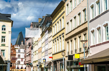 Fototapeta na wymiar Historic buildings in Trier, Germany
