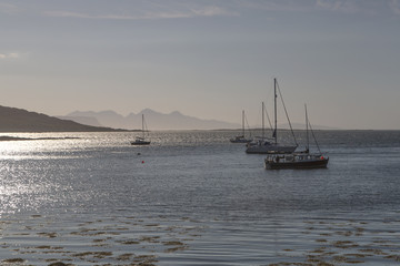 Arisaig Harbour waters