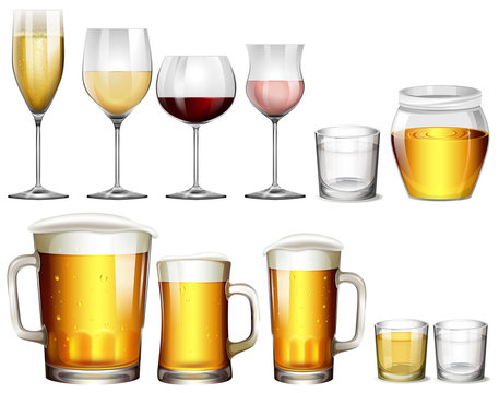 Different Type of Alcoholic Drinks