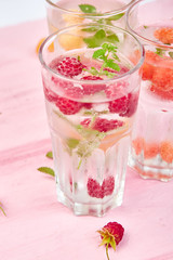 Detox infused flavored water