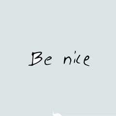 Be nice, quote text