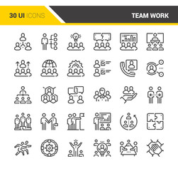 Team Work Icons
