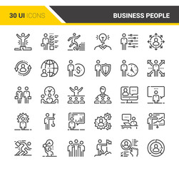 Business People Icons