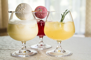 cocktail with alcohol