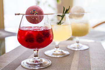 cocktail with alcohol