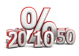 Discount Concept - 3d