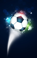 Fototapeta premium Soccer Ball Lights