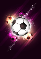 Obraz premium Football Sport Background