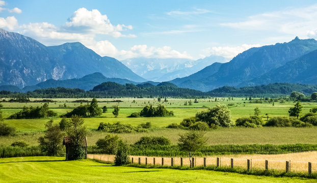 landscape murnauer moos - bavaria