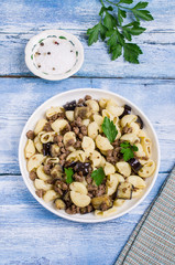 Pasta with minced meat