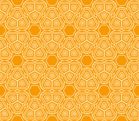 Seamless decorative geometric modern pattern. vector illustration.