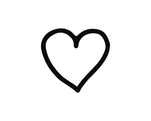 love icon design illustration,hand drawn style design, designed for web and app