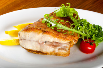 Baked salmon