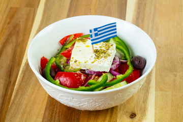 Tradtitional Greek salad
