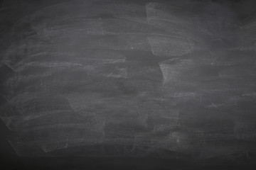 Naklejka premium Empty blackboard background top view.